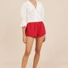 AURELIA SHORT - RUBY