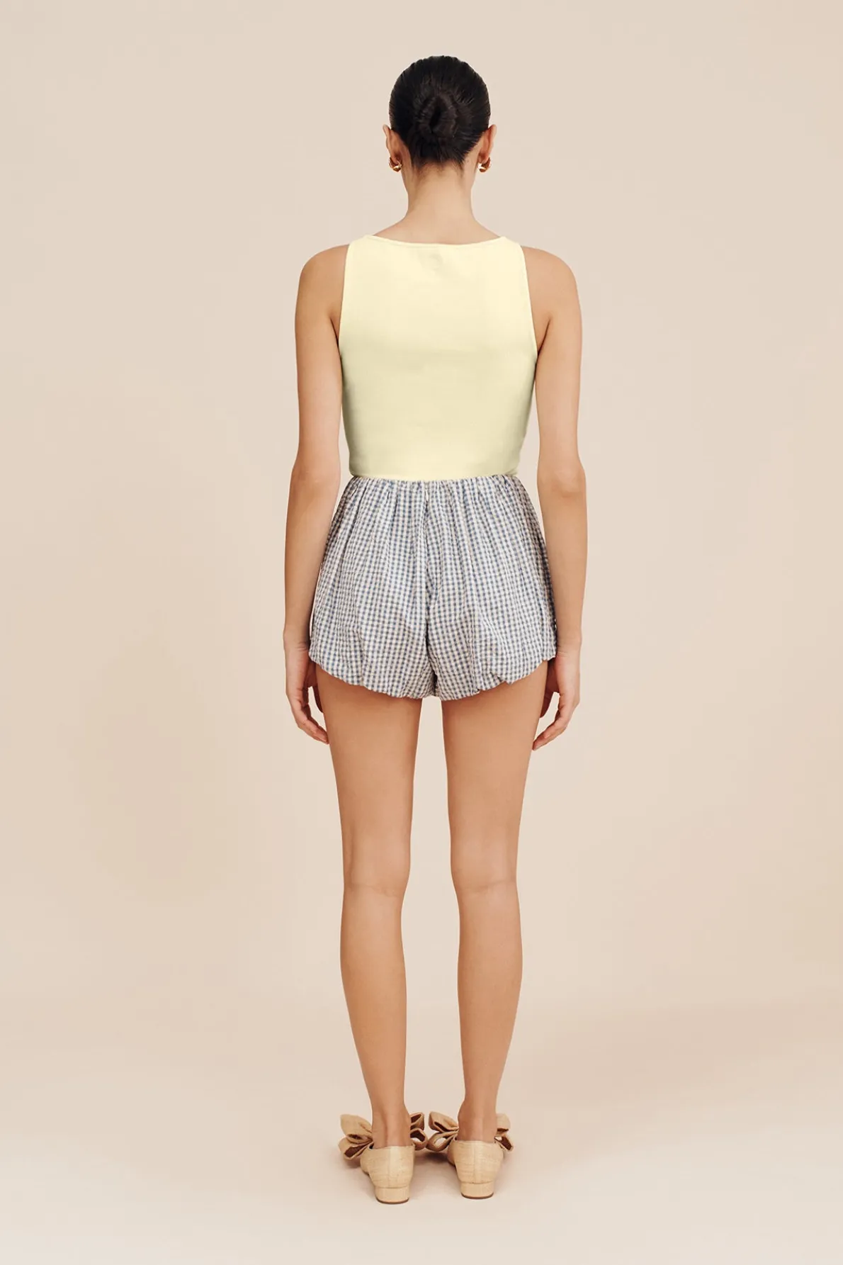 AXEL BOAT TANK - BUTTER YELLOW