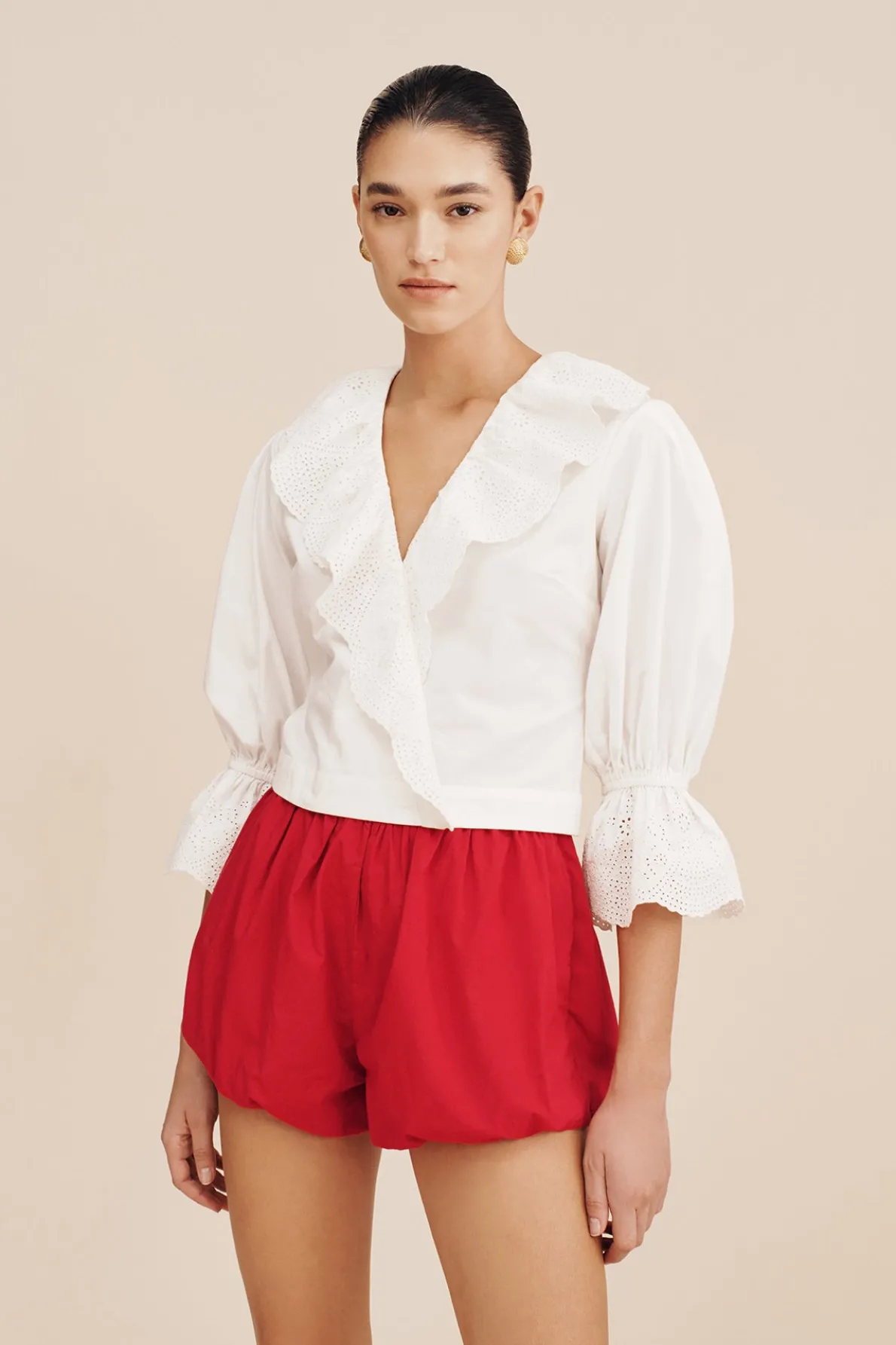 BERYL BLOUSE - VINTAGE WHITE