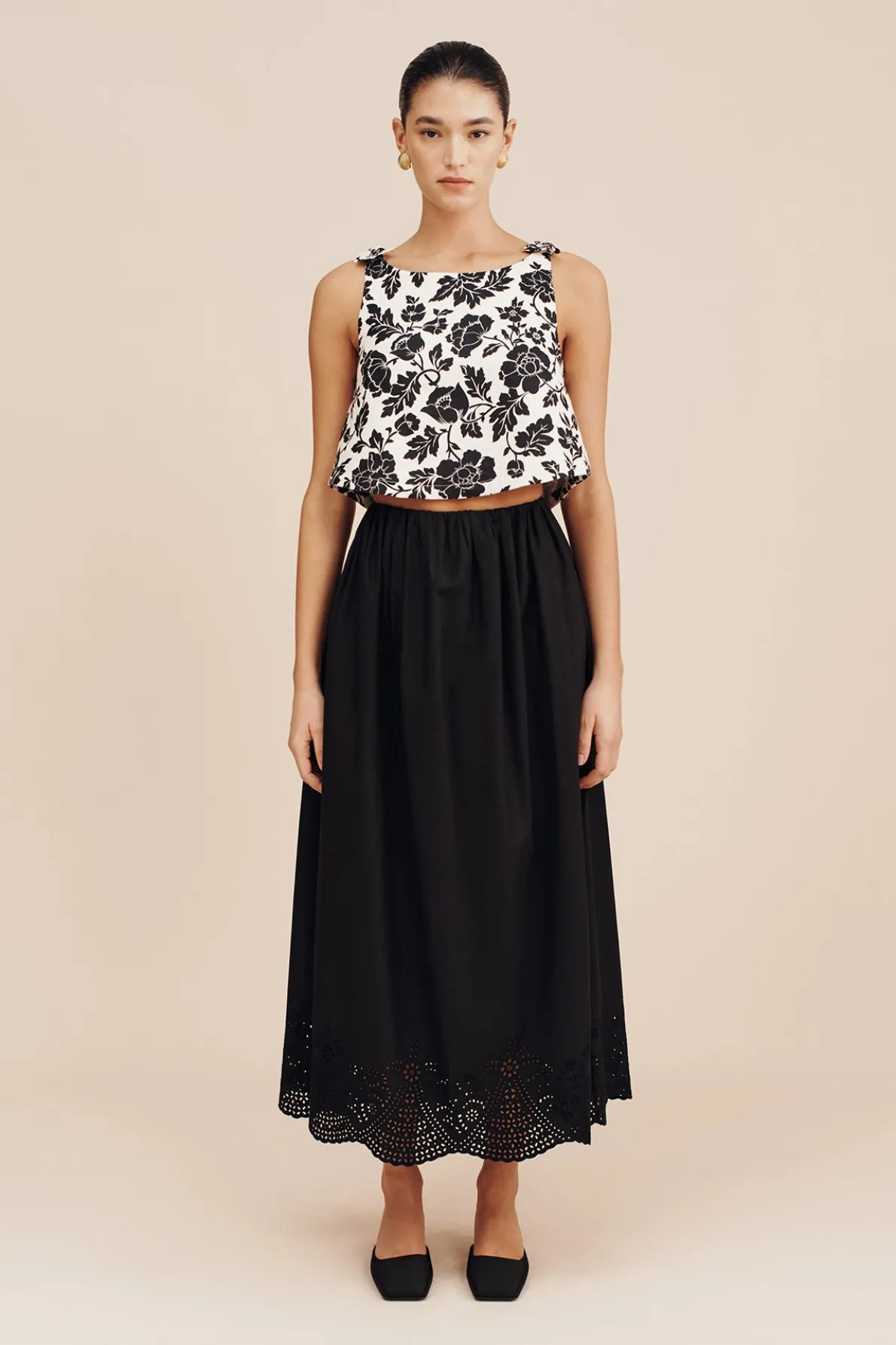 BERYL SKIRT - BLACK