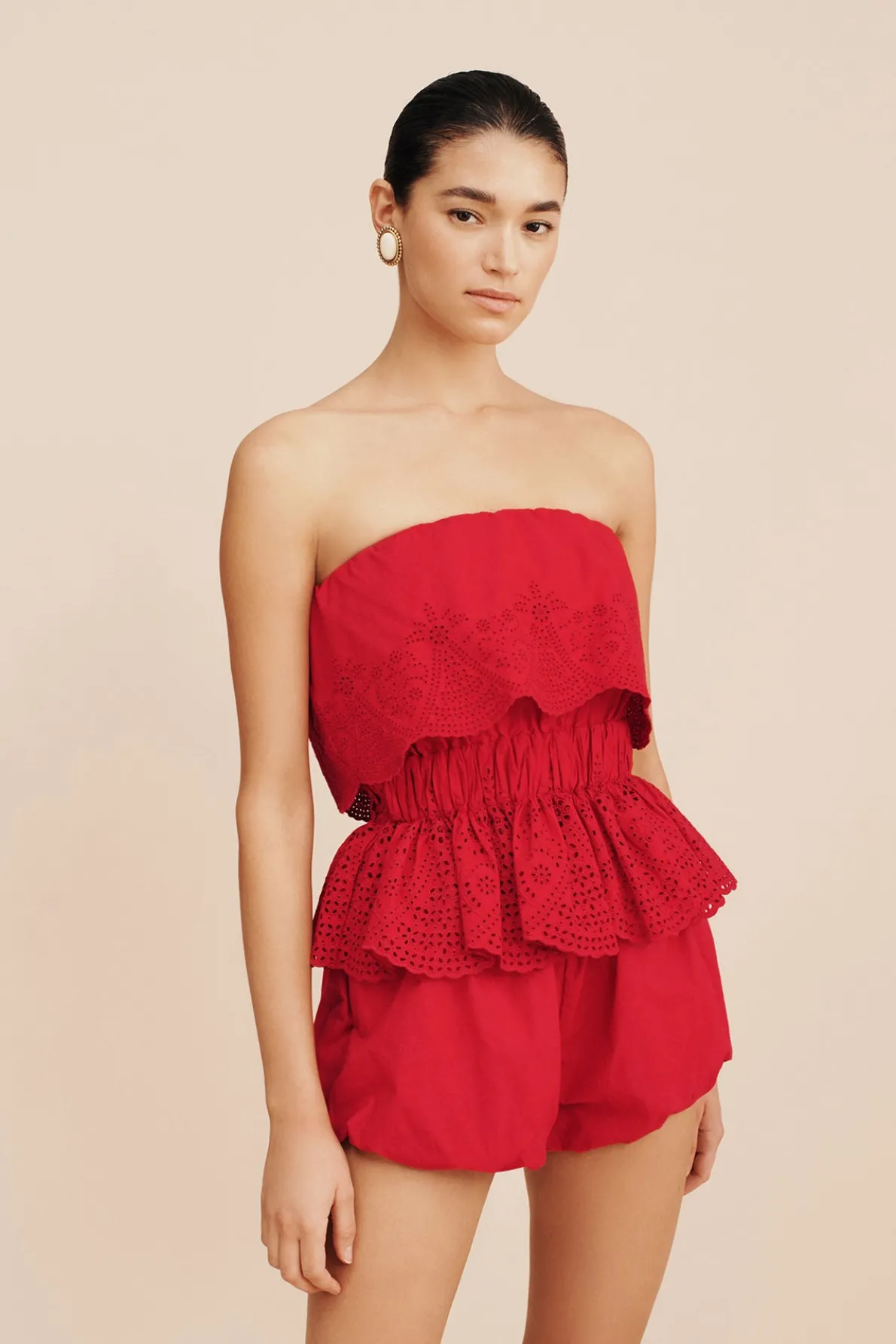 BERYL TOP - RUBY