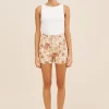 CELINE SHORT - CREAM/MULTI