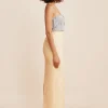 EMMA PENCIL SKIRT - DUSTY CITRON