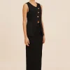 GIGI GILET - BLACK