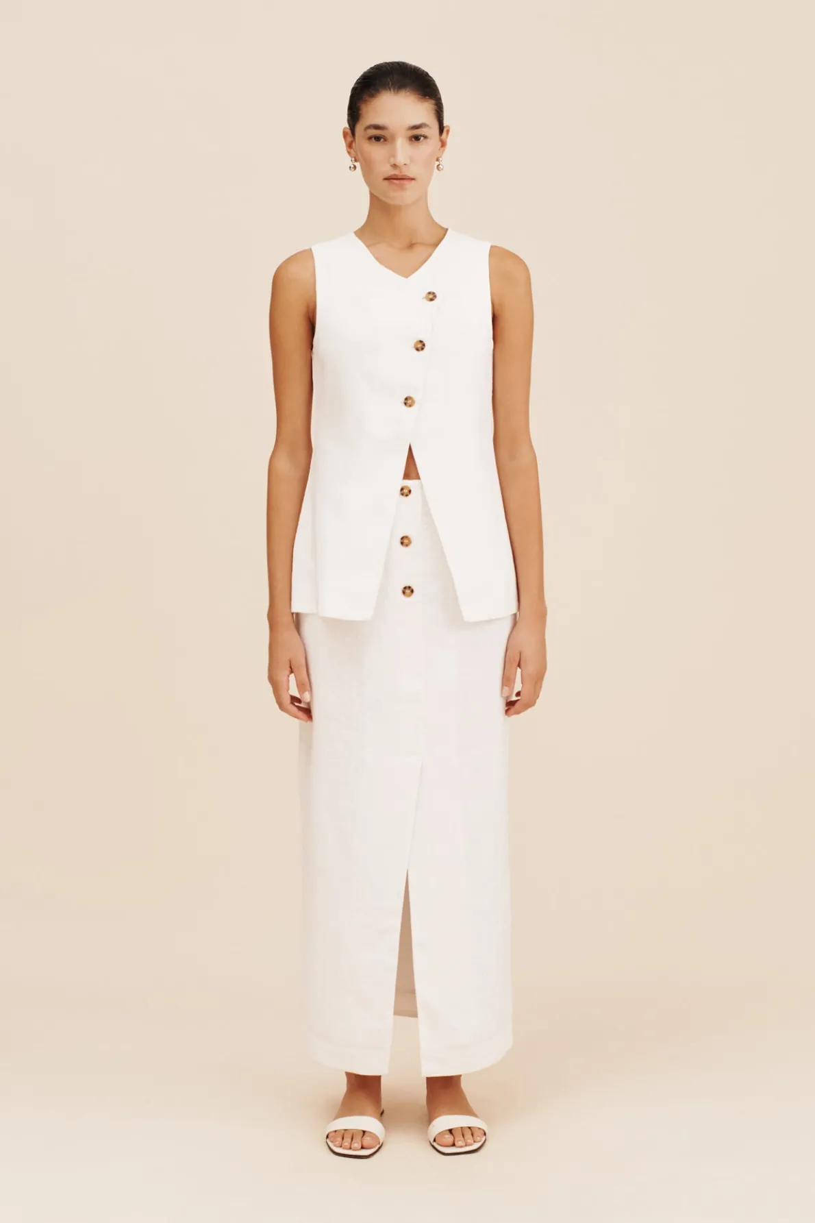 GIGI GILET - IVORY