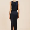 GIGI PENCIL SKIRT - MIDNIGHT