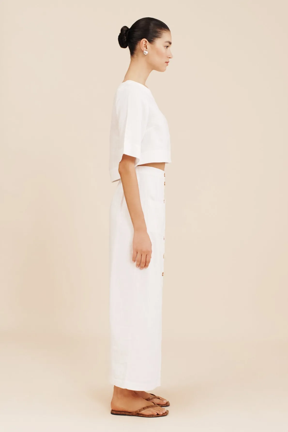 HEIDI SKIRT - IVORY