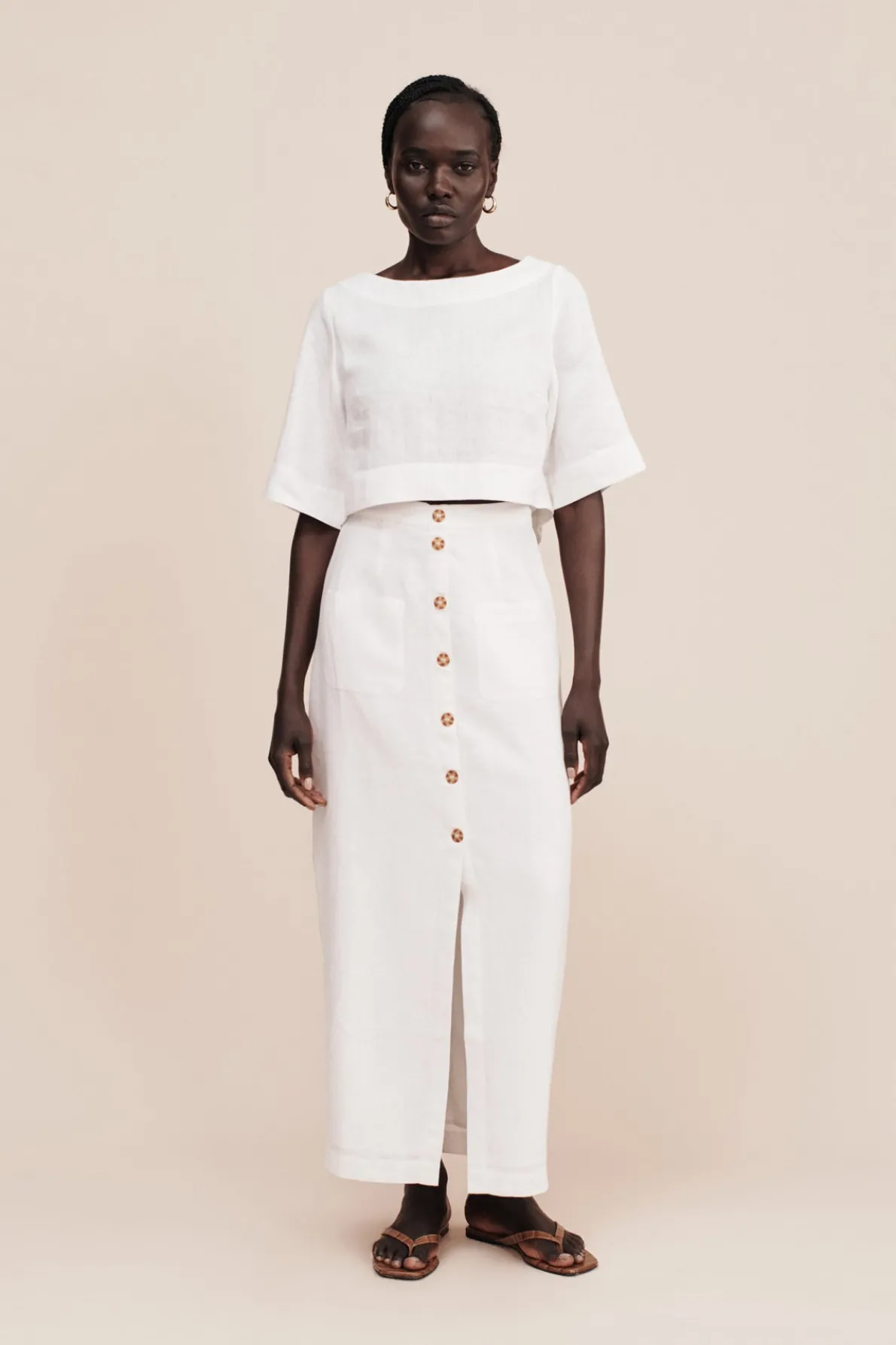 HEIDI SKIRT - IVORY