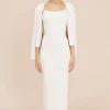 IRIS DRESS - BONE