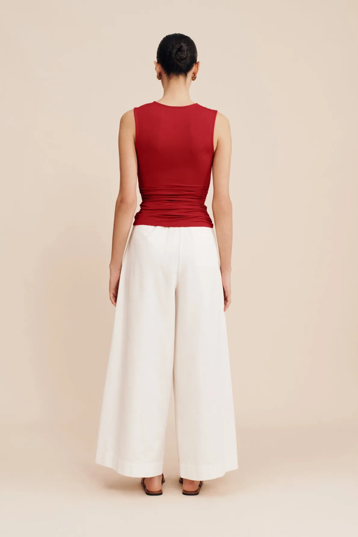 ISABELA TOP - CRIMSON