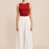 ISABELA TOP - CRIMSON