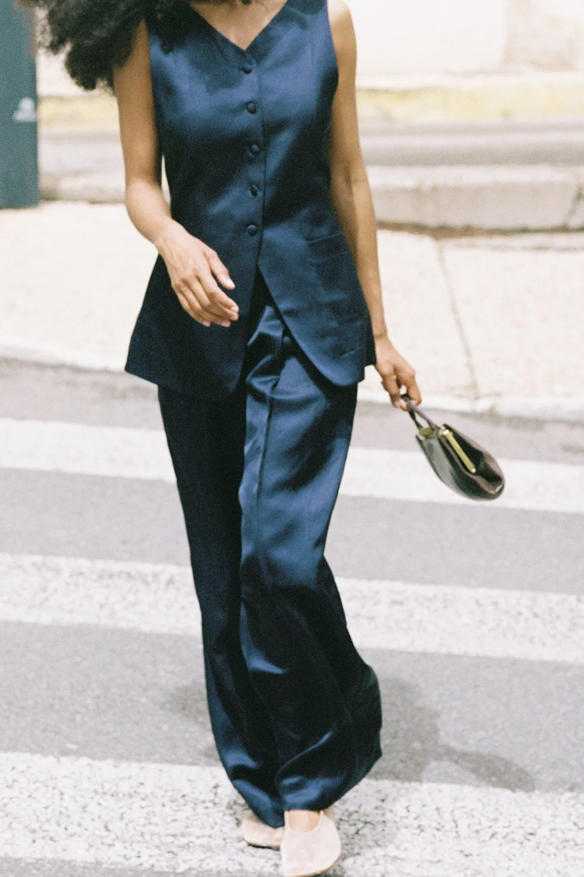 LEILA TROUSER - MIDNIGHT