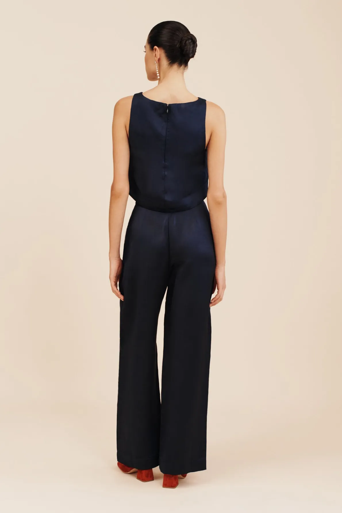 LEILA TROUSER - MIDNIGHT