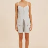 LORENZO SHORT - SEAGRASS STRIPE