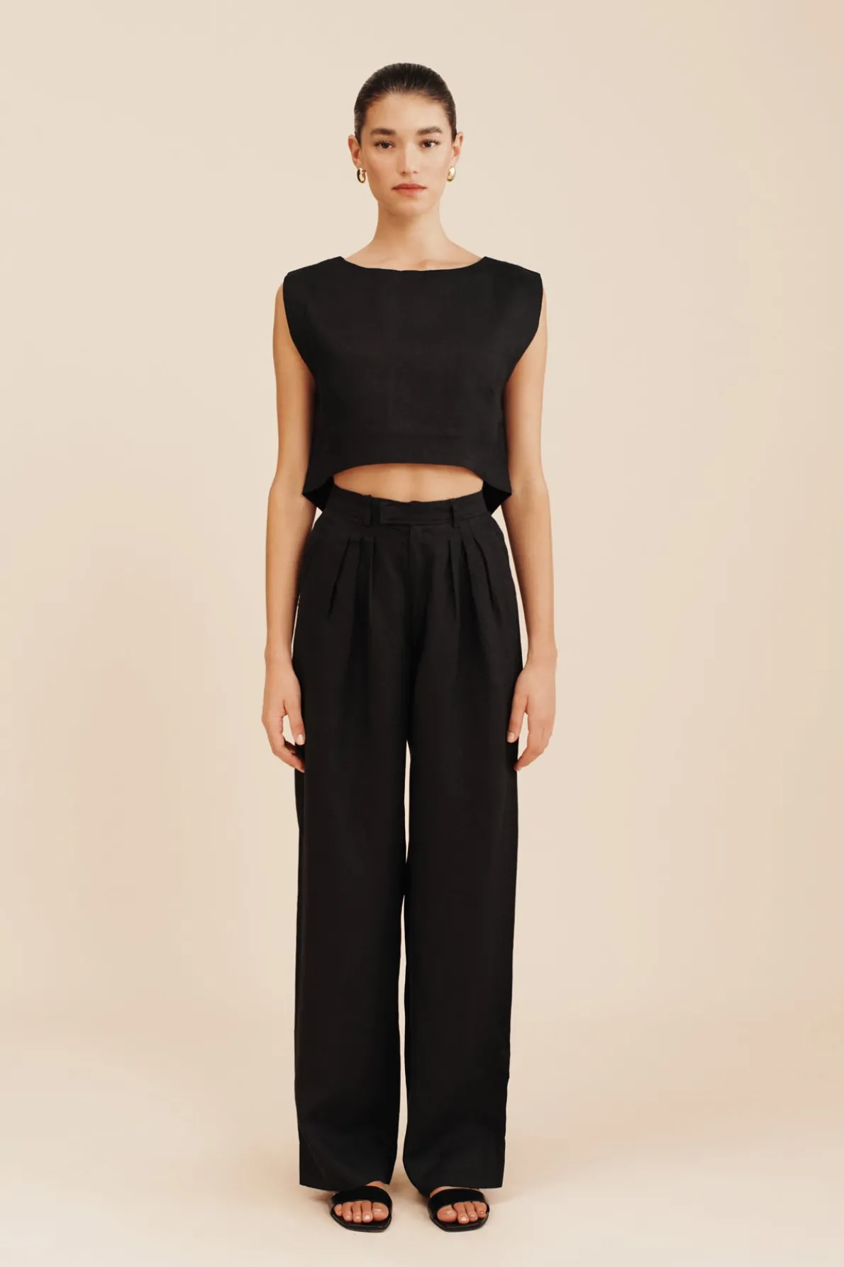 LOUIS TROUSER - BLACK