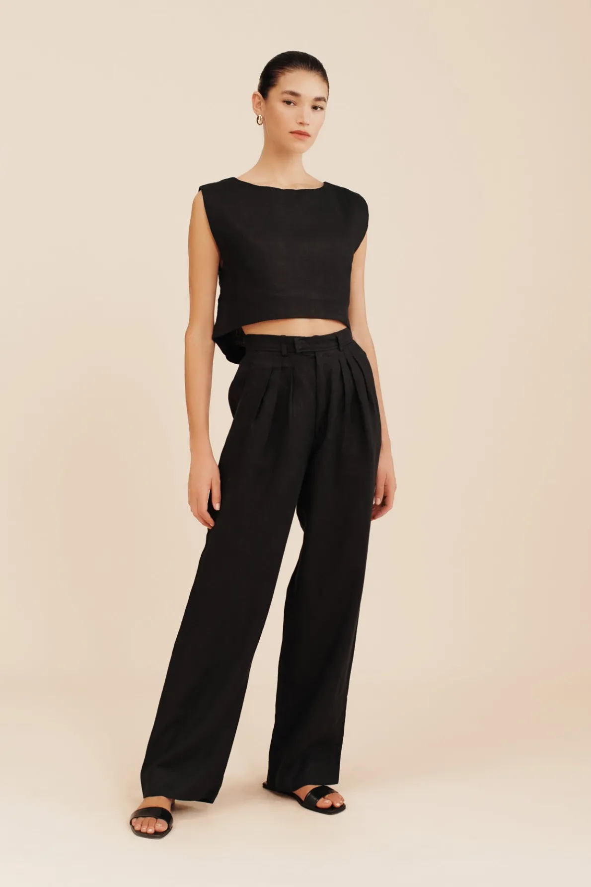 LOUIS TROUSER - BLACK