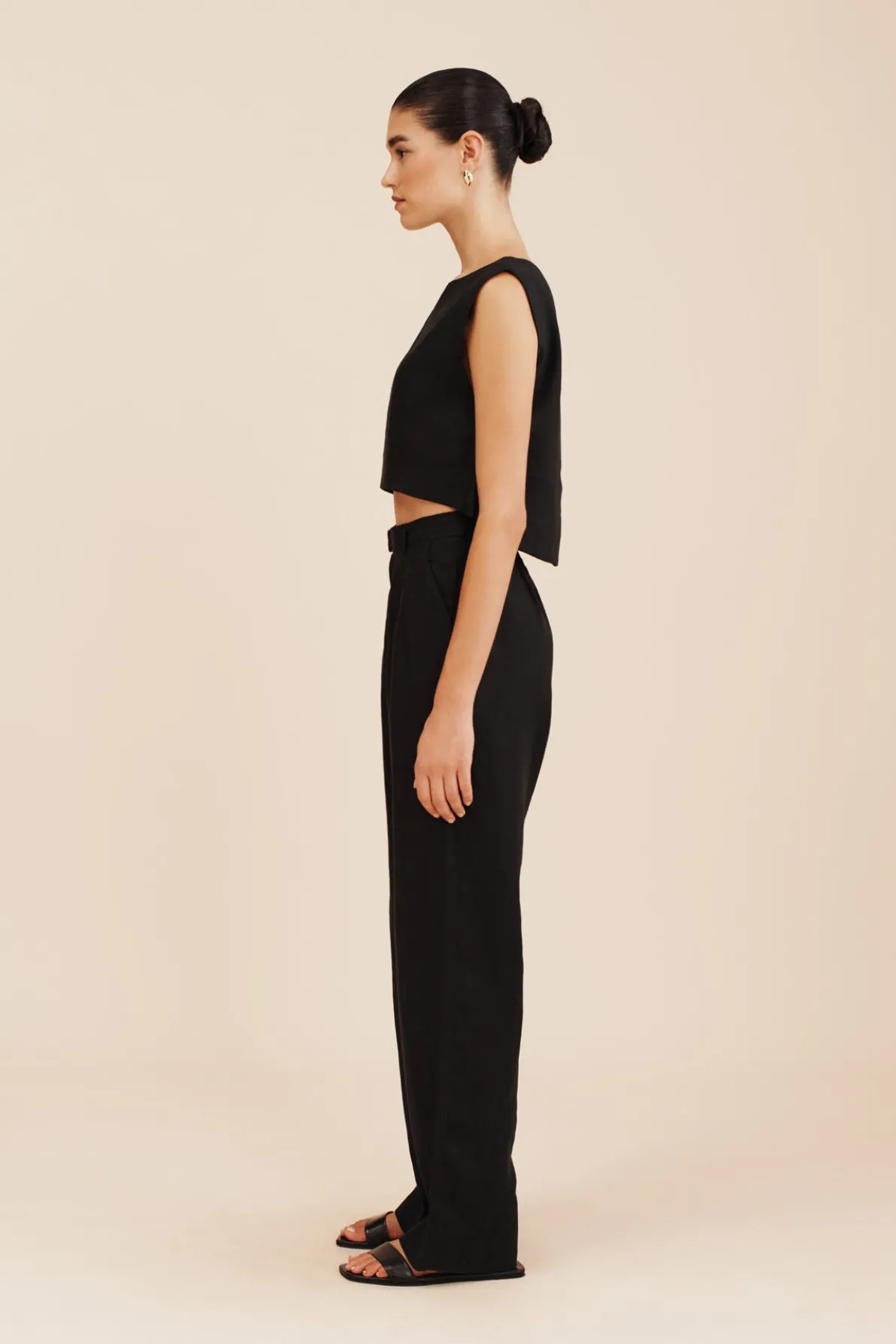 LOUIS TROUSER - BLACK