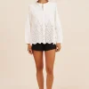 LOUISA SHIRT - VINTAGE WHITE