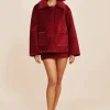 MARLEY JACKET - RED VELVET