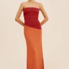 MASON SKIRT - BURNT ORANGE