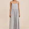 MIRA DRESS - BLUE GINGHAM
