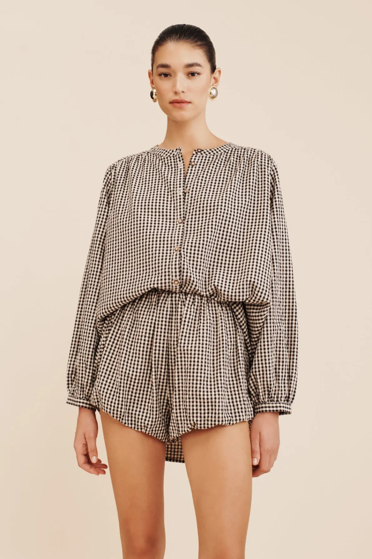 MIRA SHIRT - GINGHAM