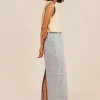MIRA SKIRT - BLUE GINGHAM