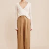 NANCY TROUSER - WALNUT