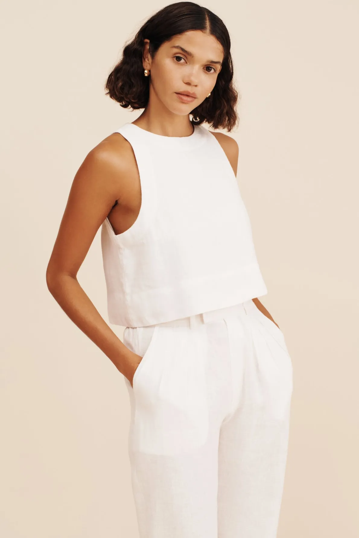 POPPY TOP - IVORY