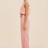 PRESLEY TROUSER - PINK SALT