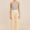 RIO TROUSER - DUSTY CITRON