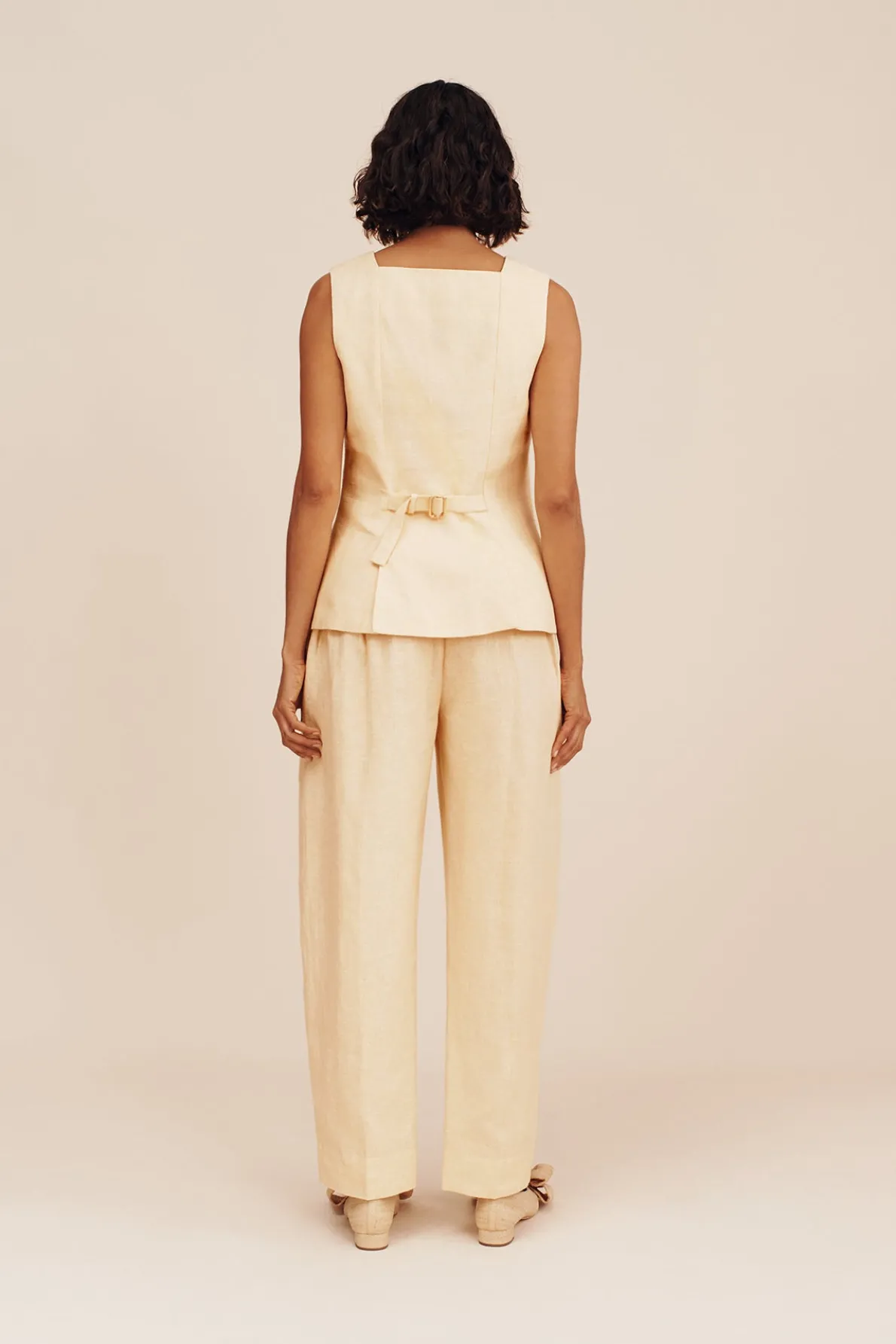 RIO VEST - DUSTY CITRON