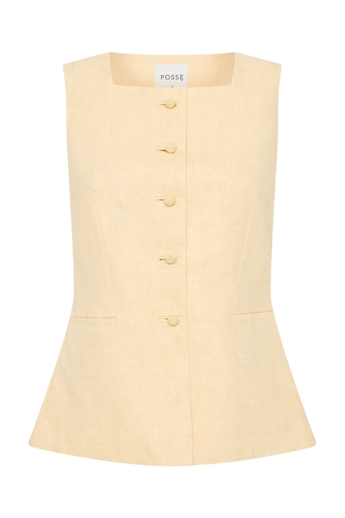 RIO VEST - DUSTY CITRON