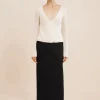 ROMY WRAP TOP - CREAM
