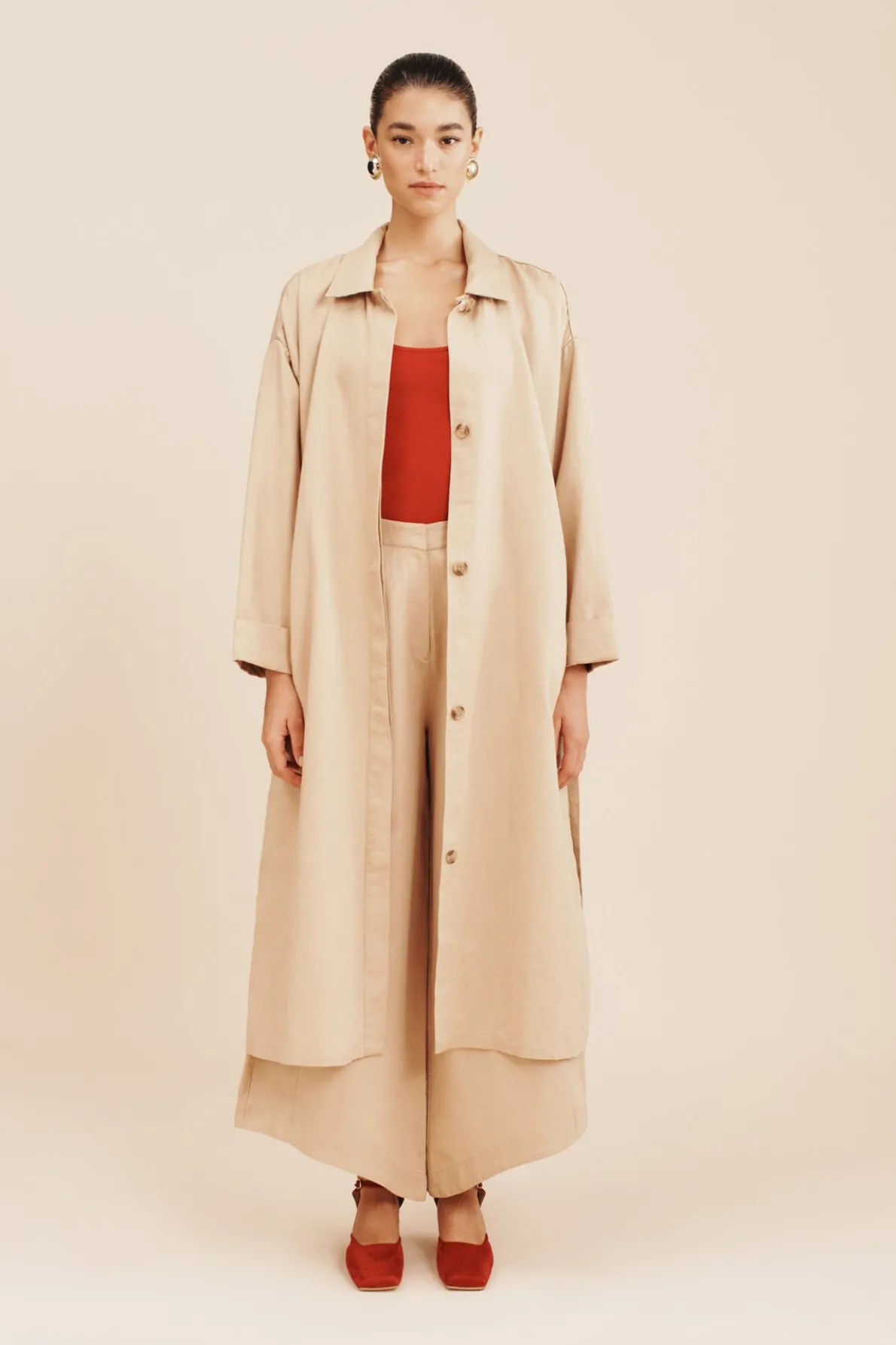 RUTH COAT - LATTE