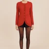 SABRINA CARDIGAN - RUBY