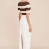 THEO TOP - CHOCOLATE STRIPE