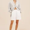 ZADIE SHIRT - SEAGRASS STRIPE