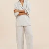 ZADIE SHIRT - SEAGRASS STRIPE